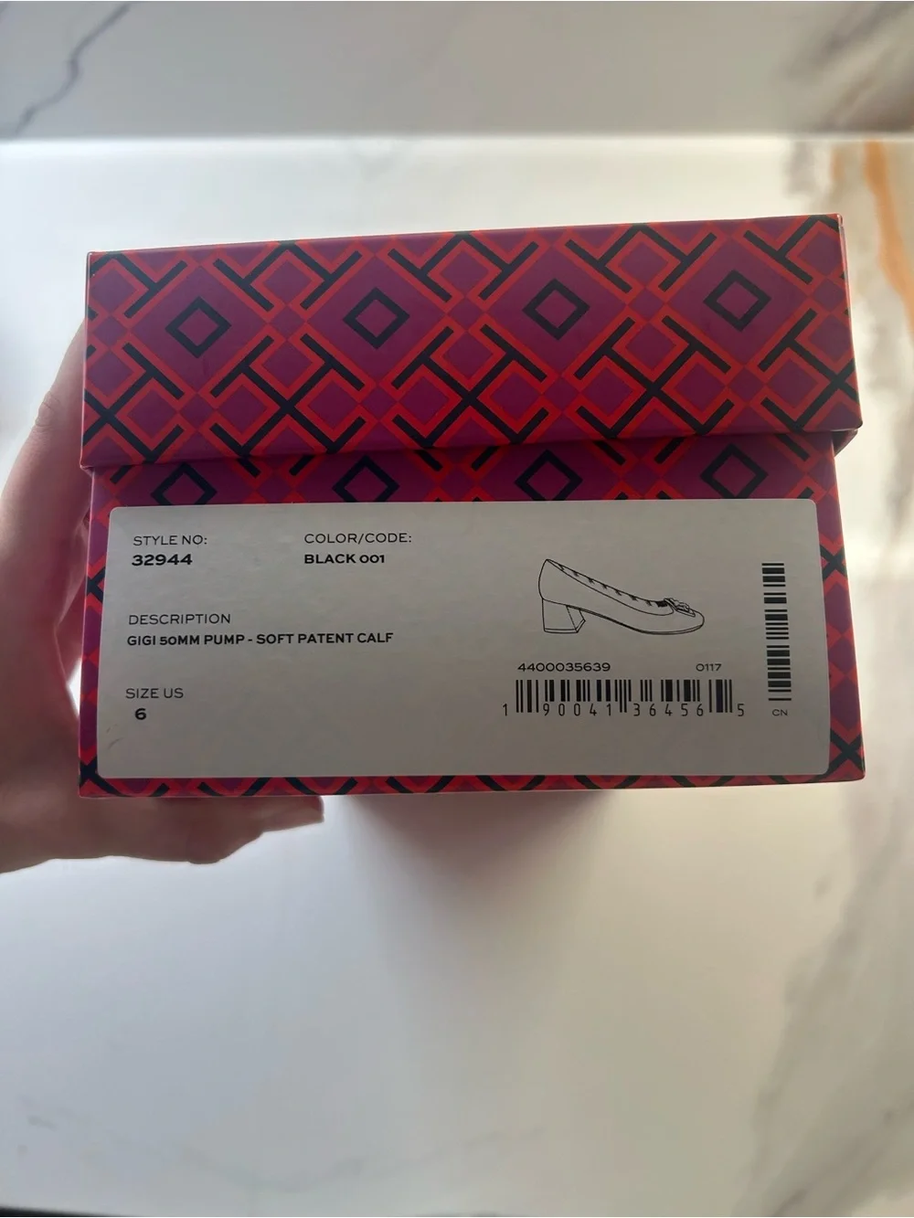 Tory Burch Black Gigi 50mm Pumps